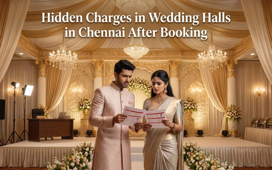 Hidden Charges in Wedding Halls in Chennai Couples Discover After Booking