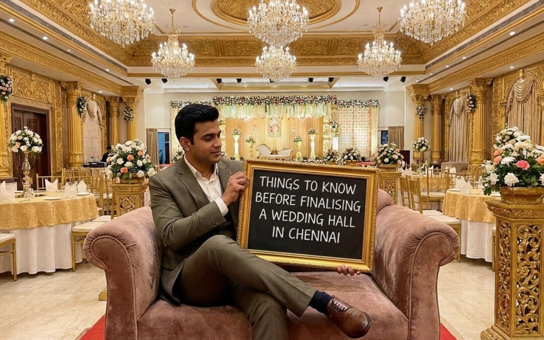 THINGS TO KNOW BEFORE FINALISING A WEDDING HALL IN CHENNAI