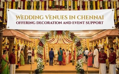 Decoration and Event Support: Top 8 Wedding Venues in Chennai