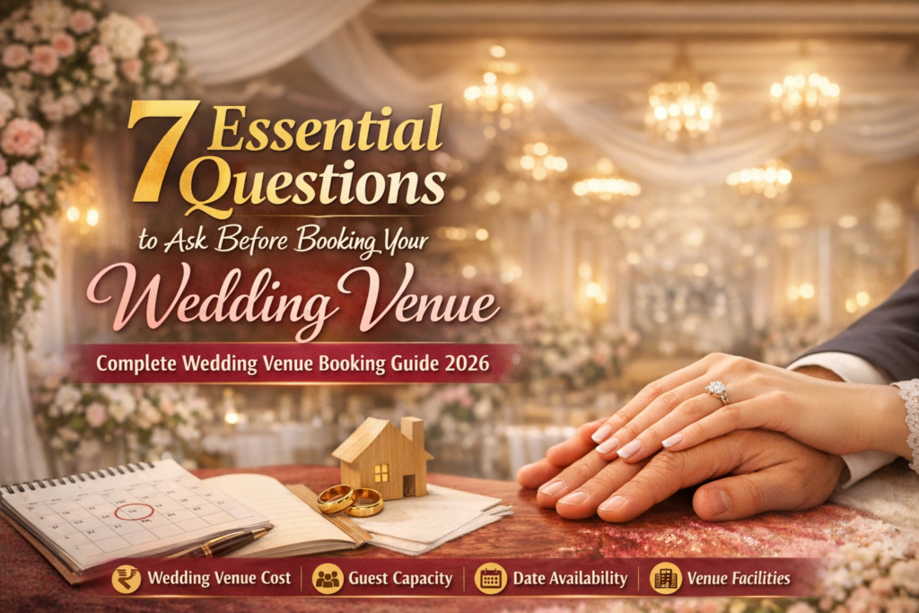Questions to Ask Before Booking a Wedding Venue