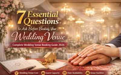 Top Essential Questions to Ask Before Booking Your Wedding Venue (Complete Wedding Venue Booking Guide 2026)